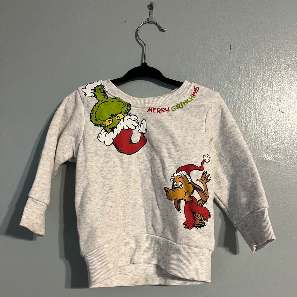 Baby grinch sweatshirt
